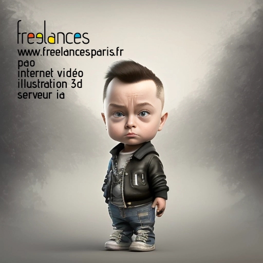 Pao mise en page internet vidéo illustration 3d serveur image IA générative AI freelance paris studio de création magazines 95HS4F51